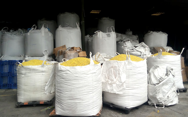 Planta de reciclaje industrial Maquiplastic en El Salvador